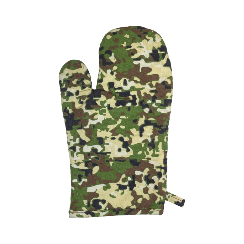 Camouflage Oven Mitt