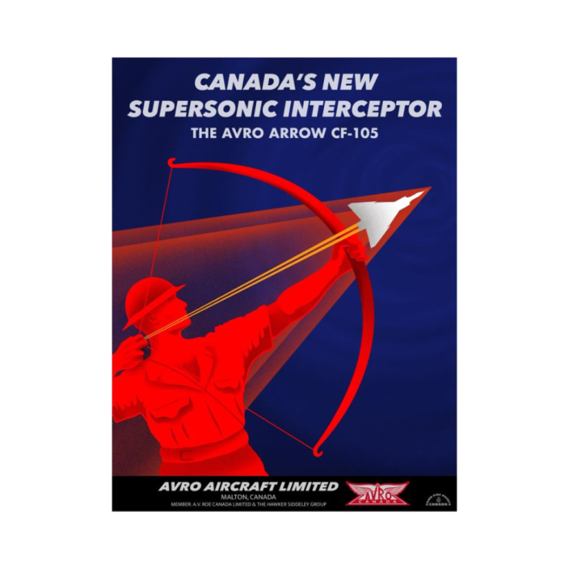 Print Avro Arrow Archer