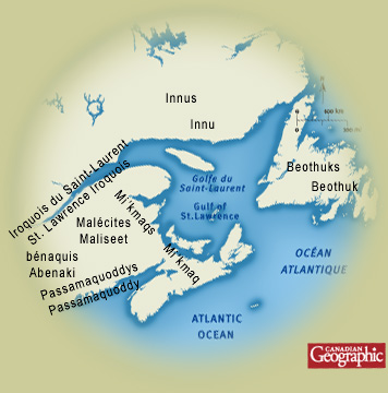 Map - Atlantic Canada - Canadian Geographic
