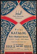 Catalogue de musique et de livres en 
tchque et en slovaque, 1934.