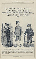 Clothing for boys and youth, Morgan's 
Fall Winter 1893-94, p.95.