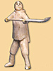 Standing Man with Ice-Scoop