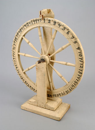 Wheel of fortune, © CMC/MCC, 78-445