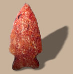 Pointe de projectile faite de quartzite, complexe d'Oxbow, Alberta, 5500-3860 avant le prsent, © CMC/MCC, X-C180 a