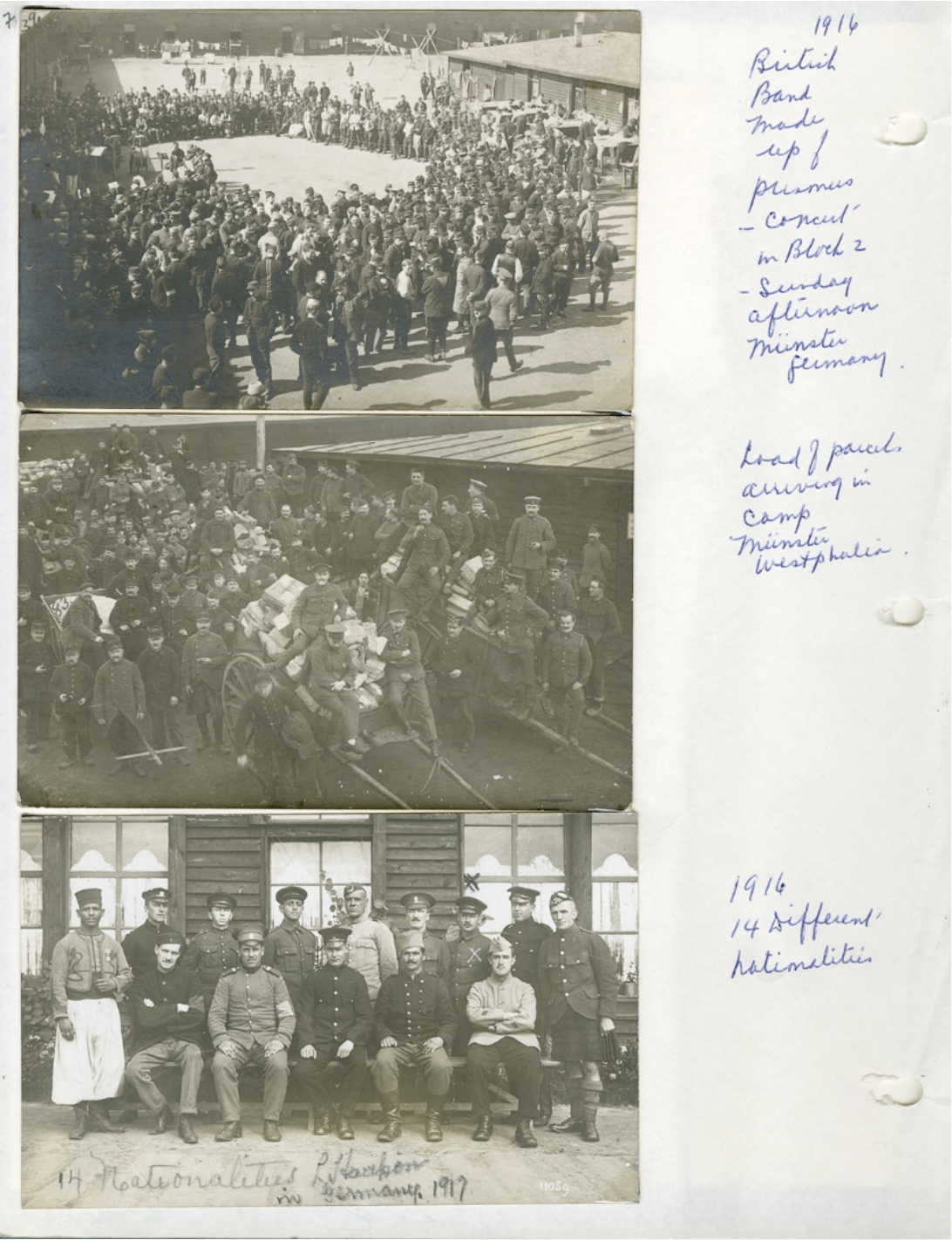 Un groupe de personnes se tient devant le Musée canadien de la guerre à Ottawa.