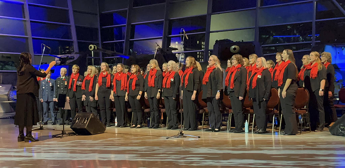 Une chorale de femmes